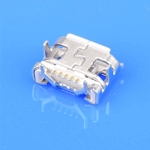 母座插板式牛角(不锈钢壳)白色