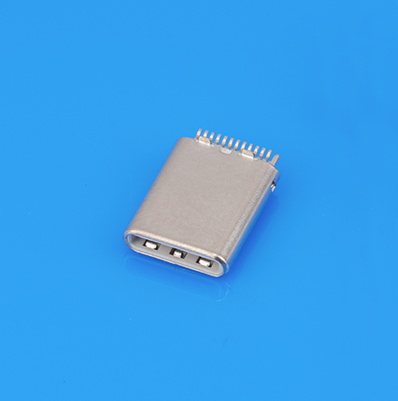 USB TYPE C夹板式公头